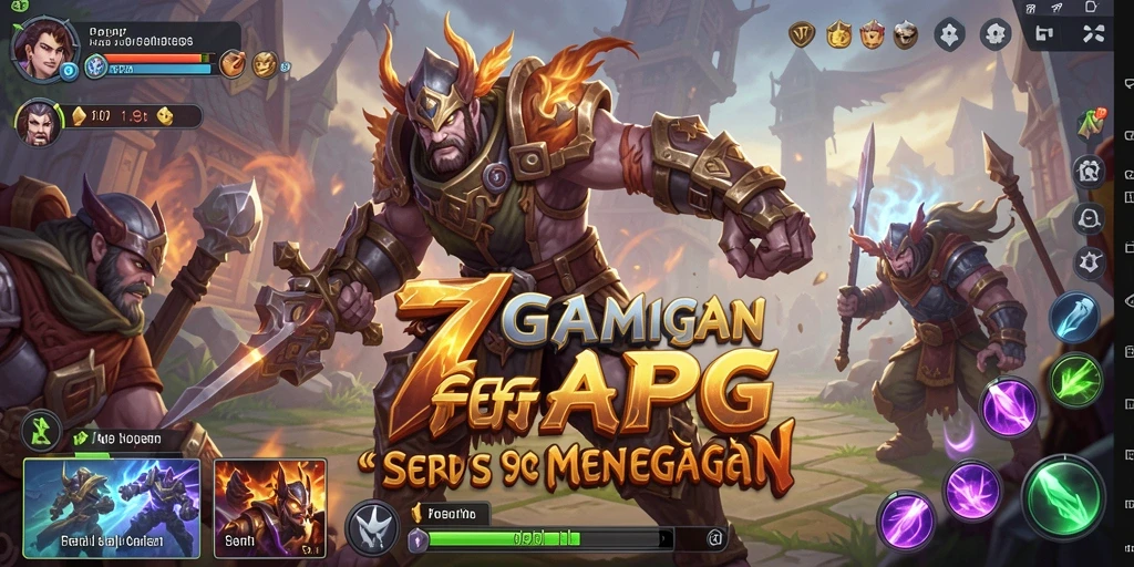 Tampilan seru gameplay ARPG di 7GAME dengan aksi mendebarkan.