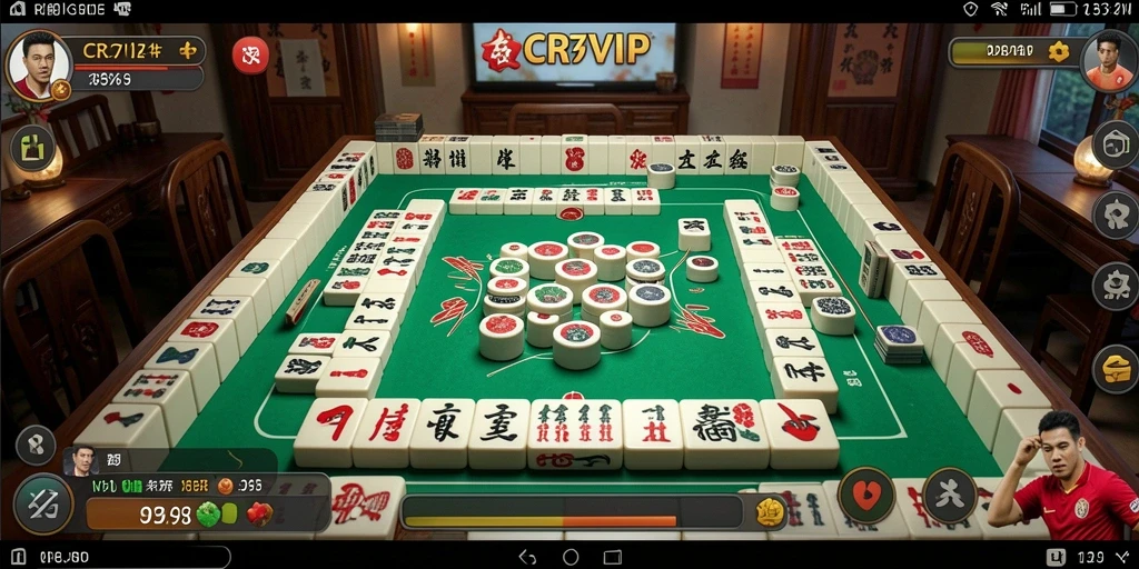 Gameplay menarik dari CR7VIP dengan tampilan Mahjong yang menawan.
