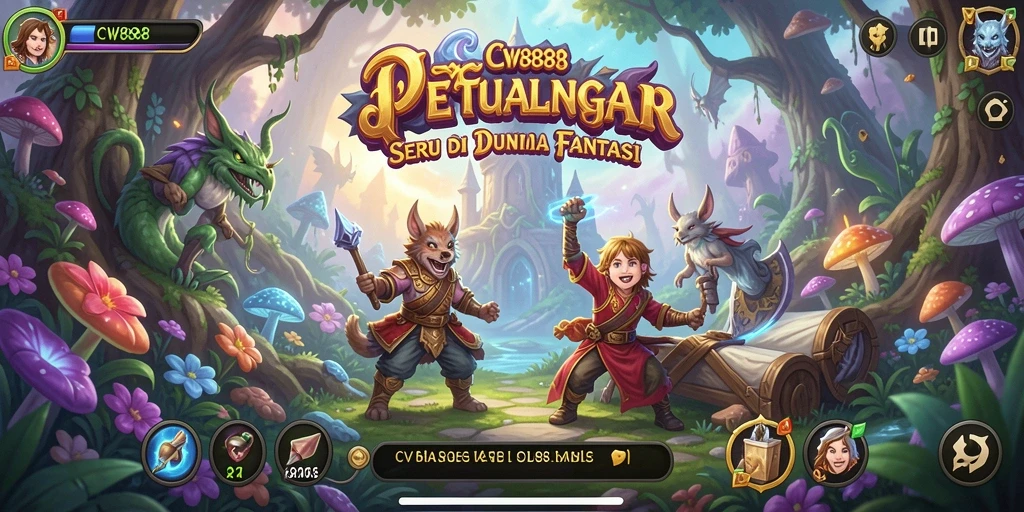 Gameplay mendebarkan dalam dunia petualangan CW8888.