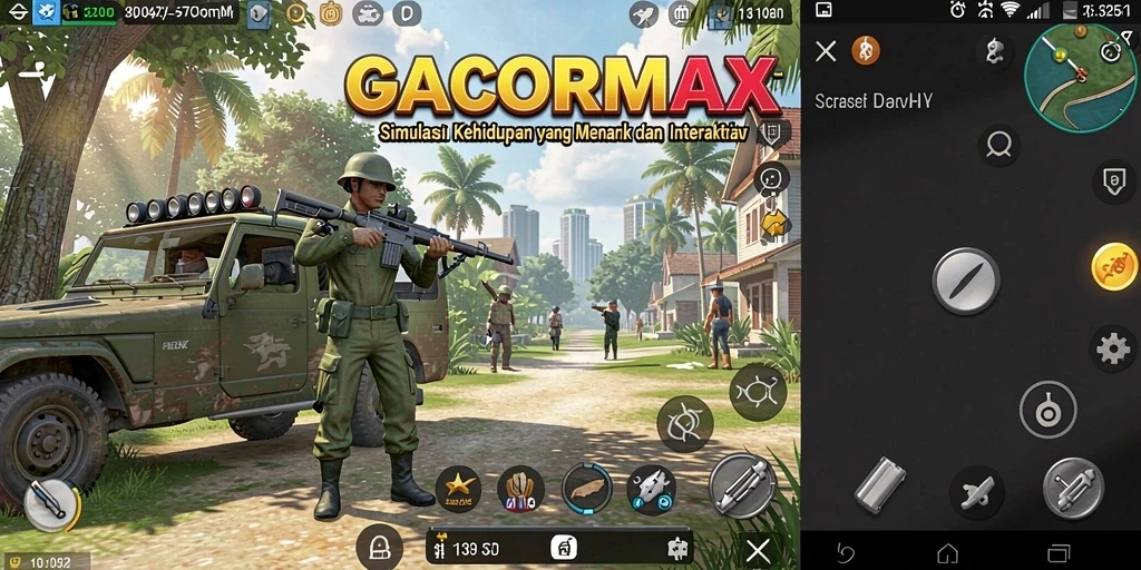 Tampilan gameplay GACORMAX yang menarik dan interaktif.