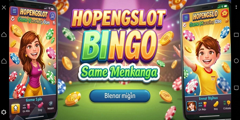 Gameplay seru HOPENGSLOT dengan banyak variasi Bingo.