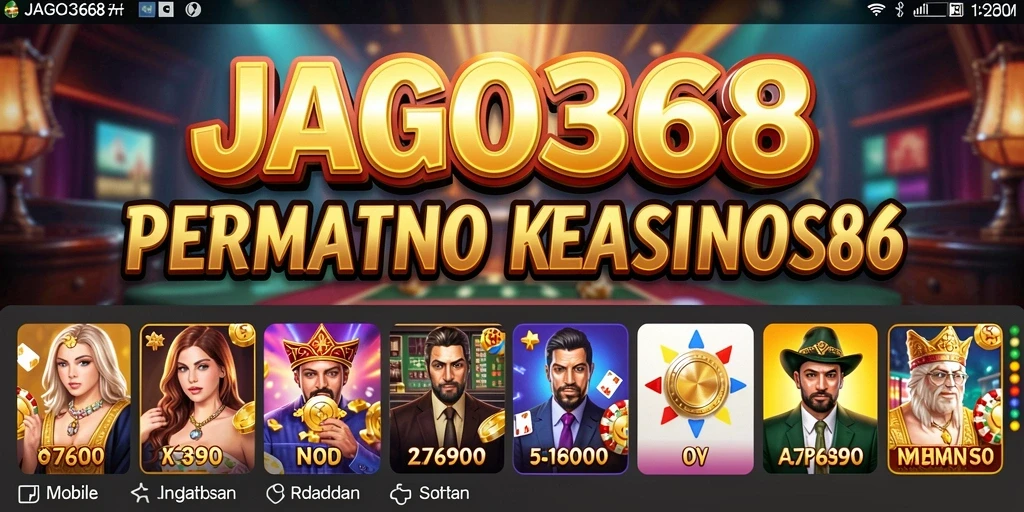 Tampilan permainan Kasino yang menarik di JAGO368.