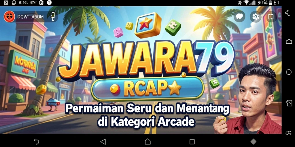 Tampilan seru gameplay JAWARA79 yang penuh aksi.