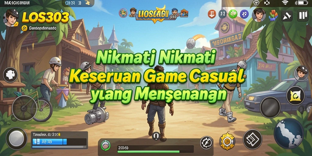 Tangkapan layar menunjukkan aksi seru dalam gameplay LOS303 yang penuh warna.