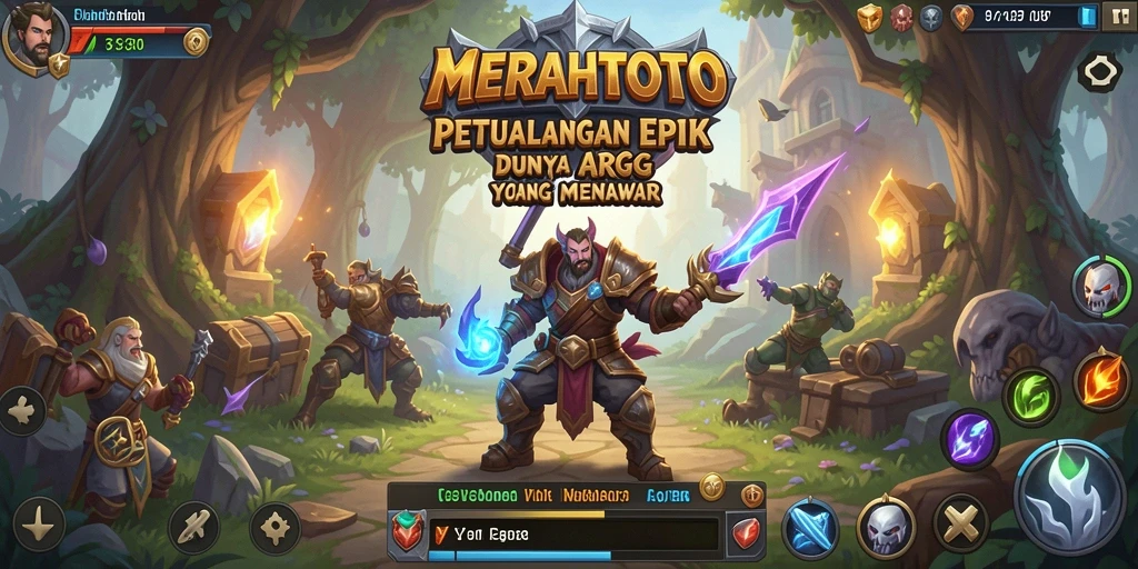 Gameplay ARPG seru dan menantang dalam MERAHTOTO.