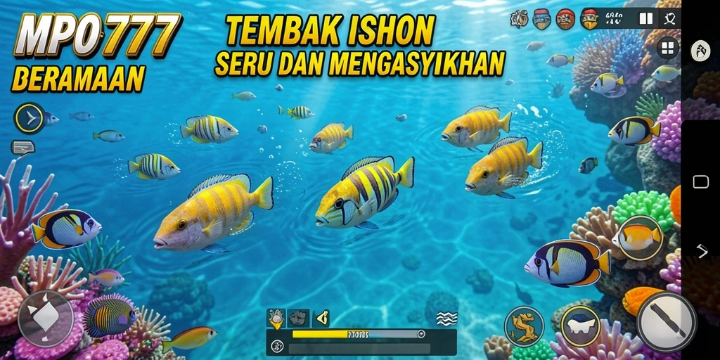 Screenshot MPO777 dengan gameplay Tembak Ikan yang menawan.