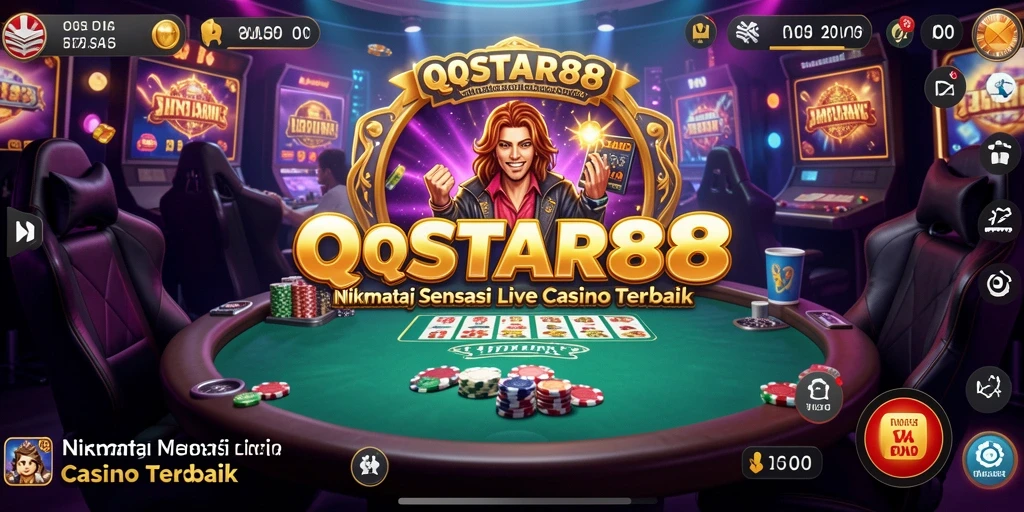 Tampilan tangkapan layar gameplay Live Casino di QQSTAR88.