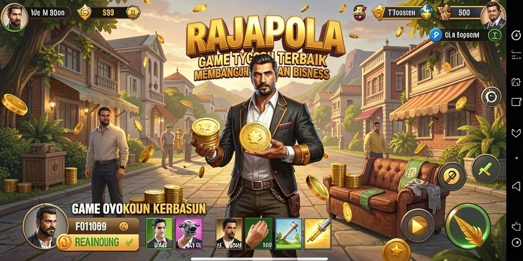 Tampilan dari gameplay RAJAPOLA yang menegangkan dan menarik.