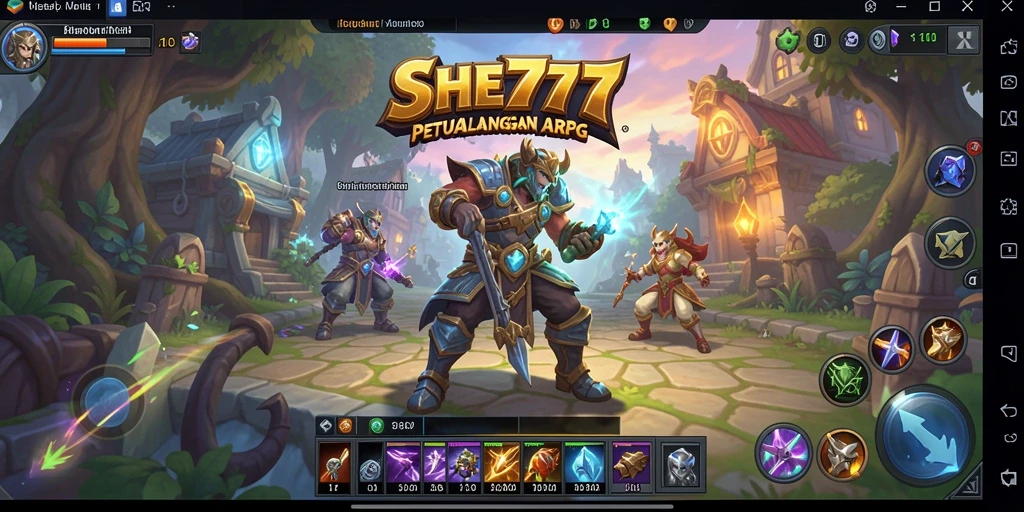 Tampilan gameplay SHE777 yang seru dan penuh aksi.