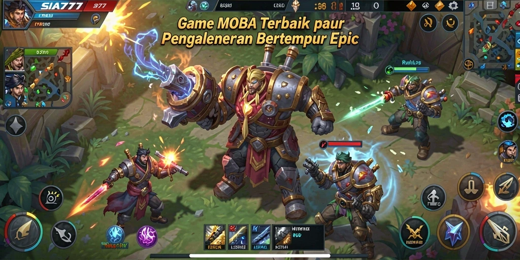 Tampilan menarik dari gameplay SIA777 dengan pertarungan seru.