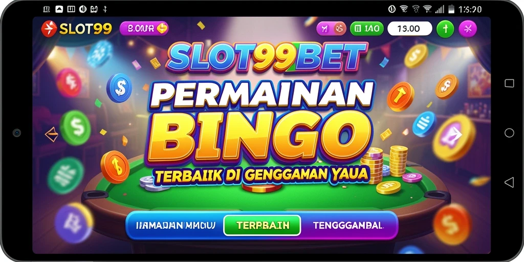 Tampilan gameplay menarik dari permainan Bingo SLOT99BET.