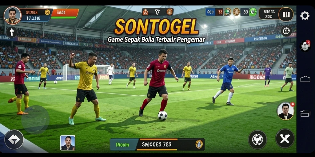 Tampilan gameplay seru dan menantang di SONTOGEL.