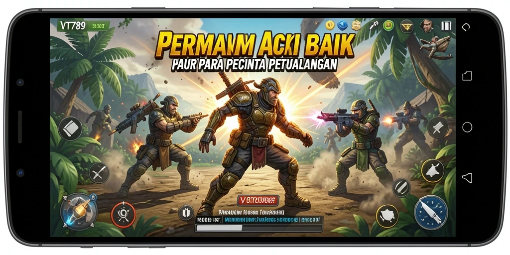 Tampilan gameplay VT789 yang penuh aksi dan tantangan.